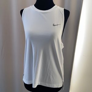 2/$15 Nike Dri-fit white tank top